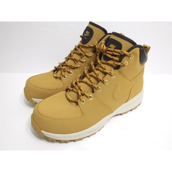 Nike Other - Nike Men's Size 10.5 Manoa Leather Boots Water Resistant Wheat Tan 454350-700